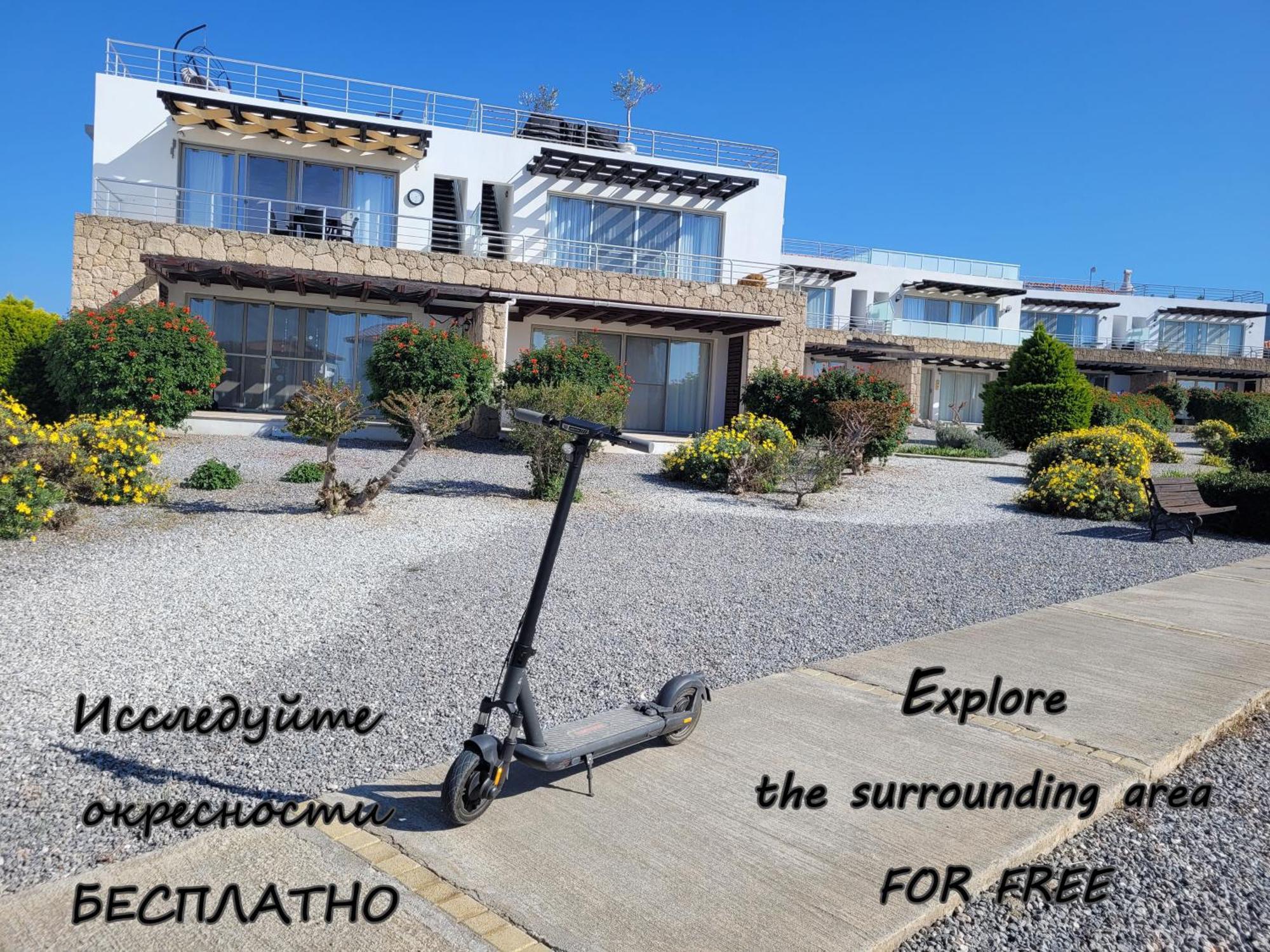 Sea And Mountain View Beachfront Penthouse Yali Exteriör bild